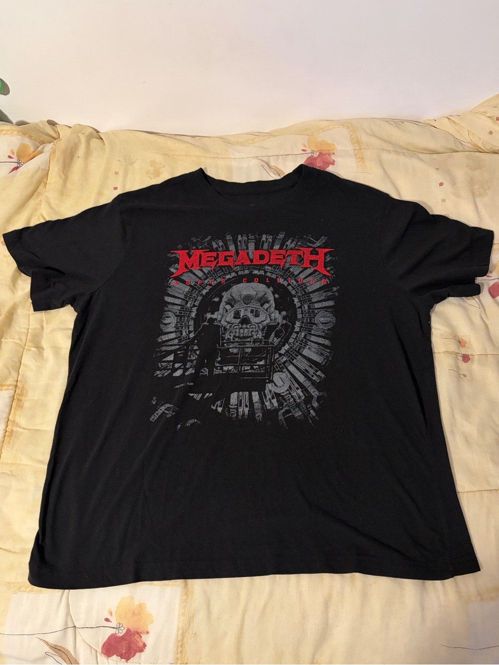 Megadeth super collider album t shirt band tee (XL)